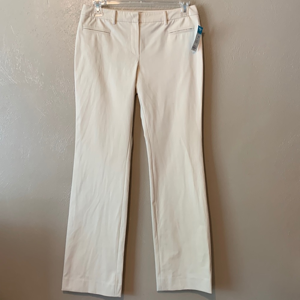 per se size 6 Per Blondie casual pants mini pockets